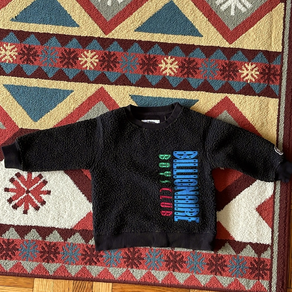 bbc fleece crew neck kid 4T